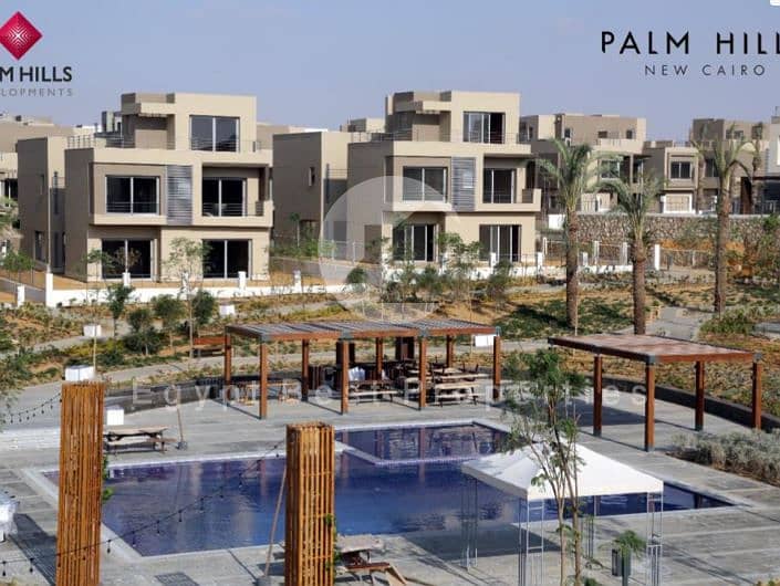 فيلا متشطبة بالكامل بأطول فترة سداد و اقل مقدمة في بالم هيلز نيو كايرو 0