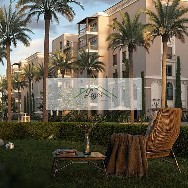 ستوديو للبيع في فيلدج ويست الشيخ زايد – 75م – نص فرش (مطبخ وتكييفات) – بتسهيلات في السداد 0