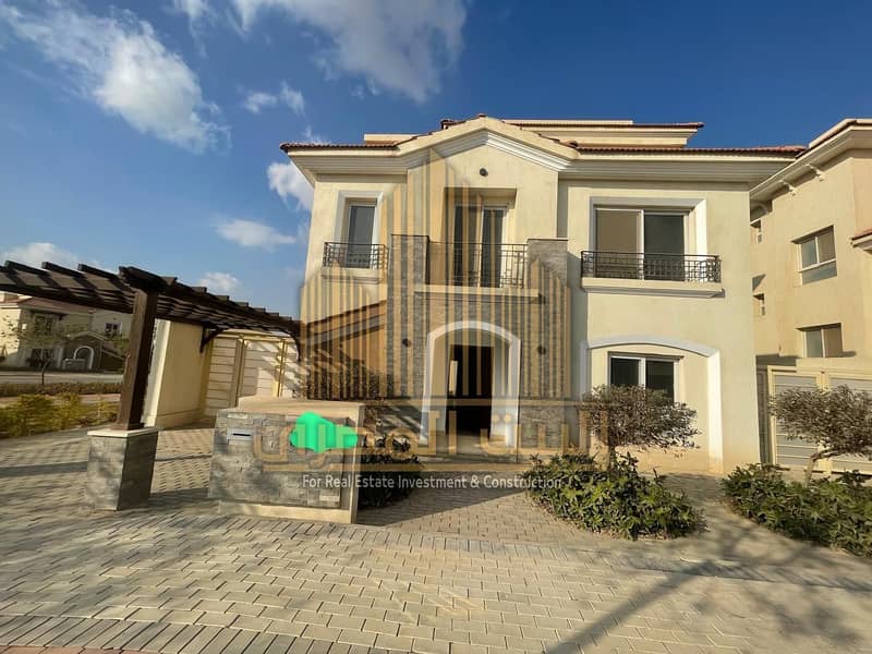 فيلا استاندالون للايجار في كمبوند المقصد بالعاصمه الاداريه بسعر 42000 ج 0