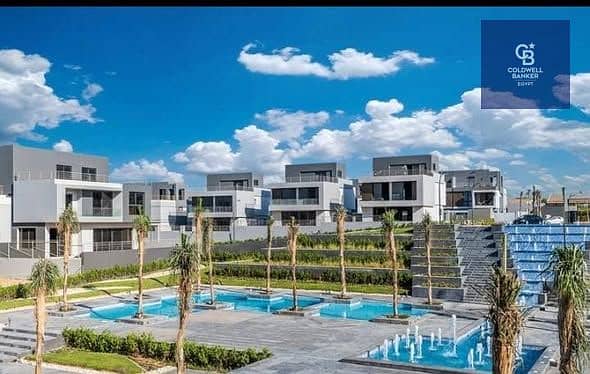 لافيستا"بسعر اللونش قسط10سنين فيلاتوين هاوس في قلب العاصمة الاداريةالجديدة بمقدم5%فقط 0