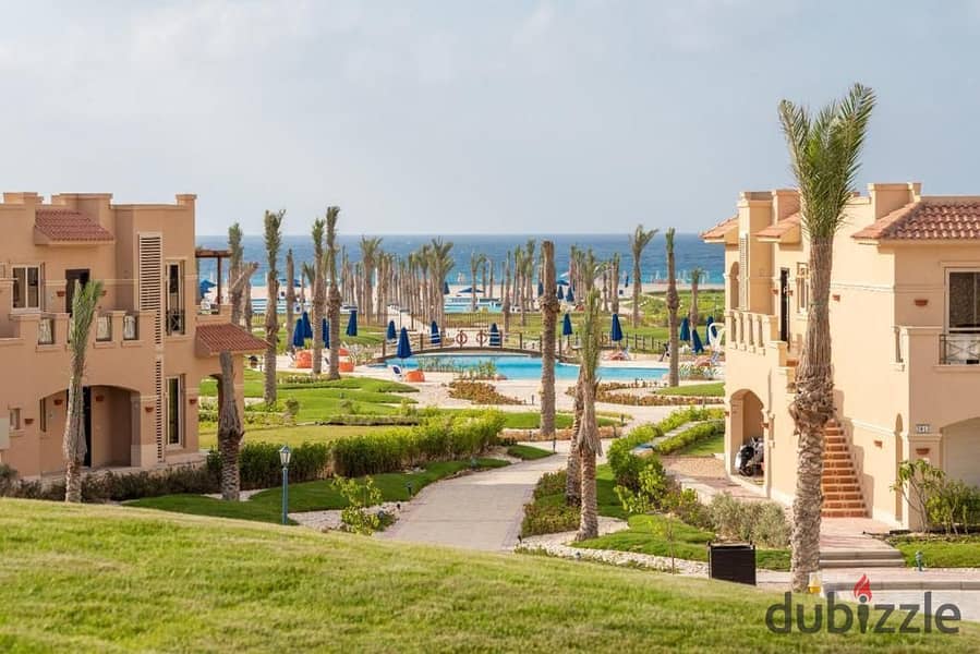 شاليه متشطب استلام فوري من لافيستا السخنة بجوار بورتو ساوث بيتش ولاجونا باي باقل من سعر السوق. 0