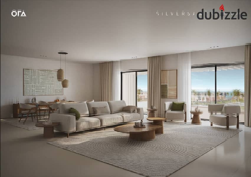 تاون هاوس فخم متشطب بالتكيفات للبيع بالتقسيط علي 120 شهر في سيدي حنيش 0