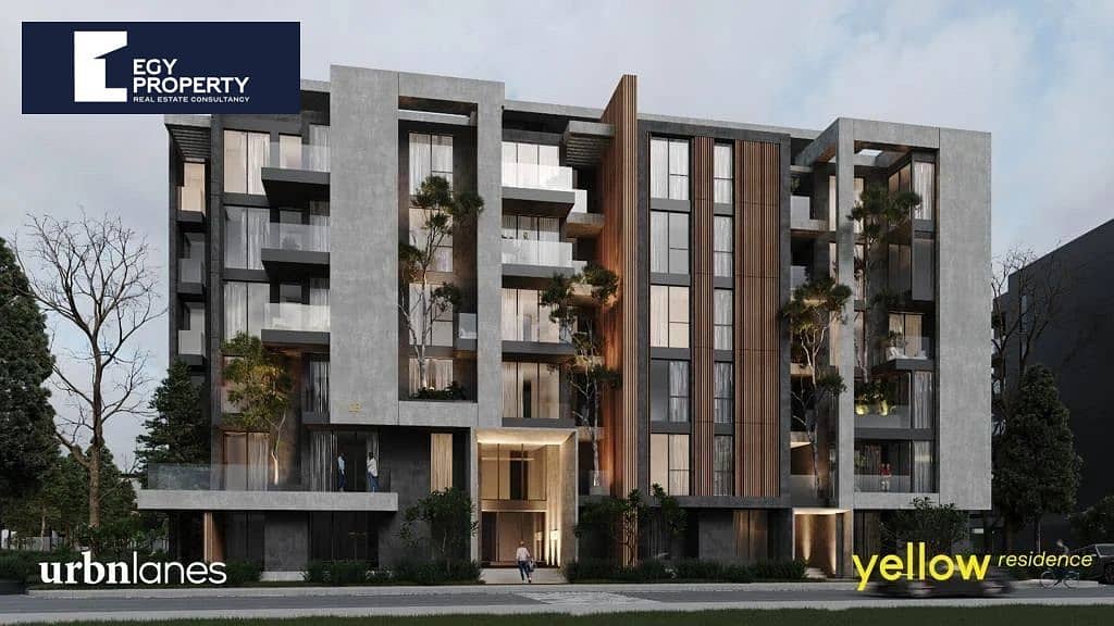 شقة للبيع موقع مميز جدا باحسن فيو و باقل من سعر السوق في  يلو - القاهرة الجديدة Yellow Residence  - New Cairo 0