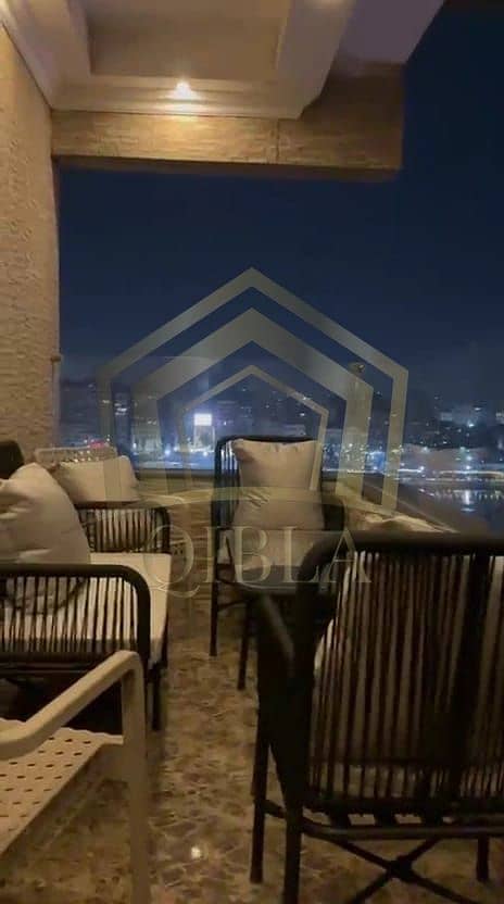 شقة مفروشة للإيجار على النيل مباشرة شارع الملك عبدالعزيز آل سعود ايجار شهري و سنوي 0