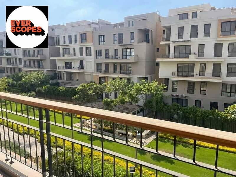 شقة جاهزة 3  بجاردن غرف متشطبة للبيع بالتقسيط في vye sodic - نيو زايد 0