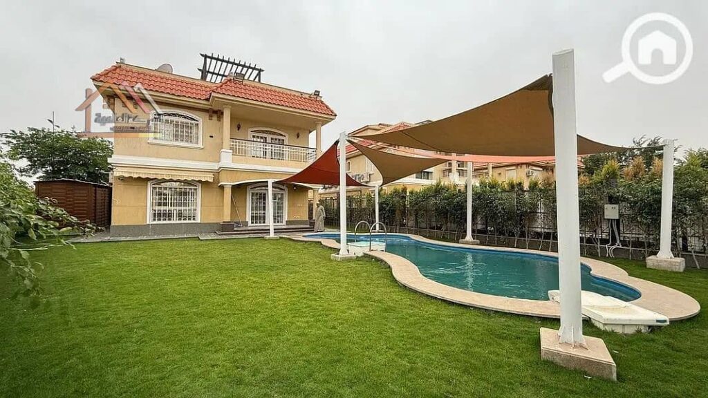 فيلا للبيع مستقله نموذج k بحمام سباحة مودرن تشطيب سوبر لوكس  افضل تقسيمه بدون تهدير 0