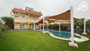 فيلا للبيع مستقله نموذج k بحمام سباحة مودرن تشطيب سوبر لوكس افضل تقسيمه بدون تهدير 45,000,000 ج.م