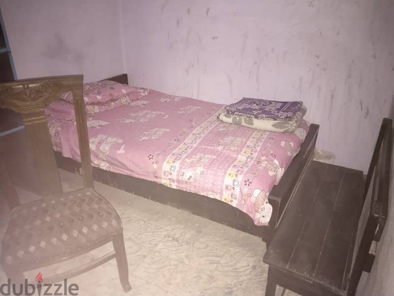 غرفة مفروشة للإيجار للشباب – الشوربجي (بالقرب من مترو جامعة القاهرة) 0