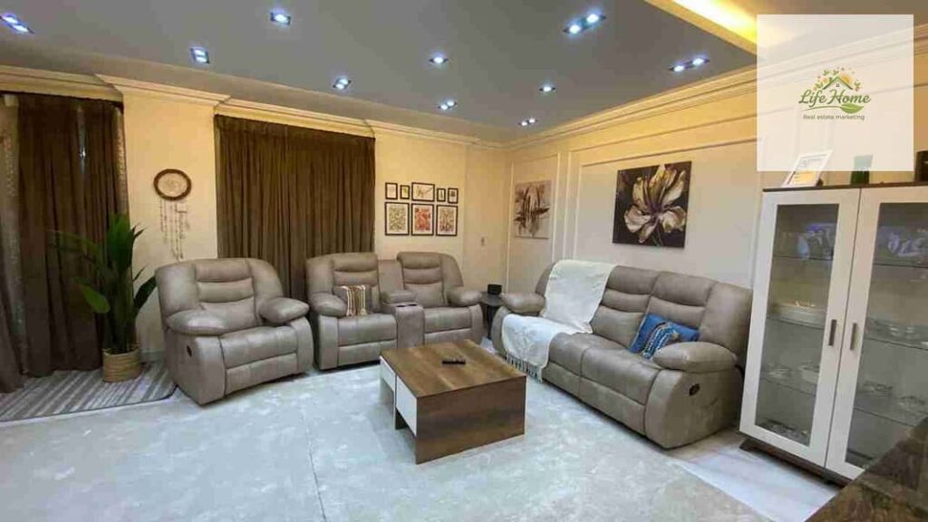 شقة جاهزة للسكن مفروشة بالكامل بالرحاب 0