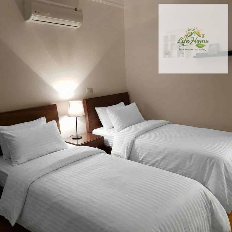 شقه مفروش في قلب الرحاب 0