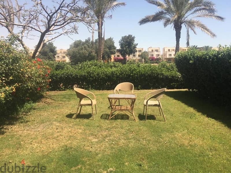 شالية ارضى بجاردن للايجار بقرية ستيلا دى مارى العين السخنة 0