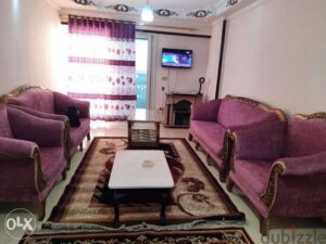 شقه سوبر لوكس للايجار مفروش للعائلات وفقط في خالد بن الوليد ميامي 400 ج.م