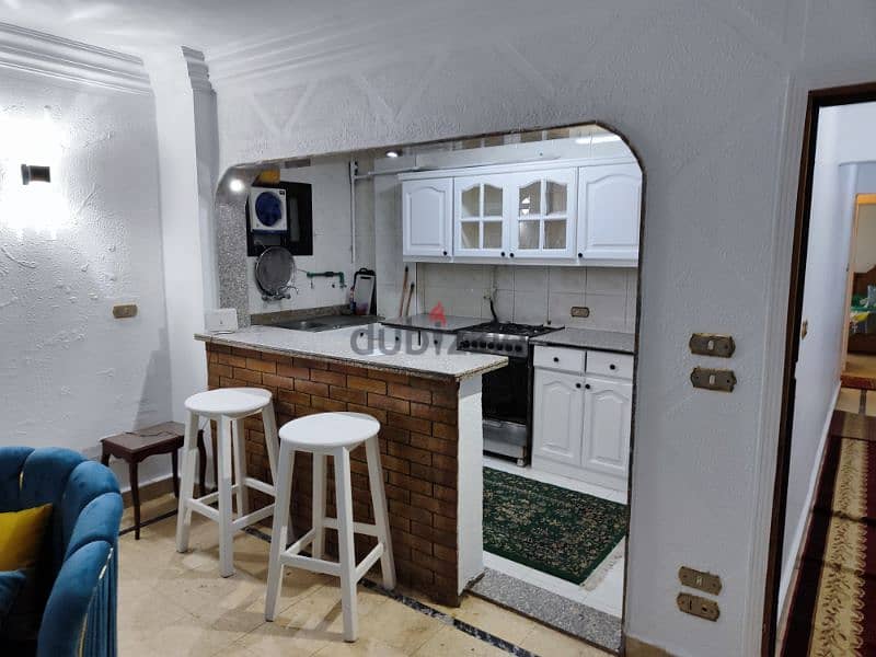 شقه مفروش للايجار اليومي بالدقي عائلات 0