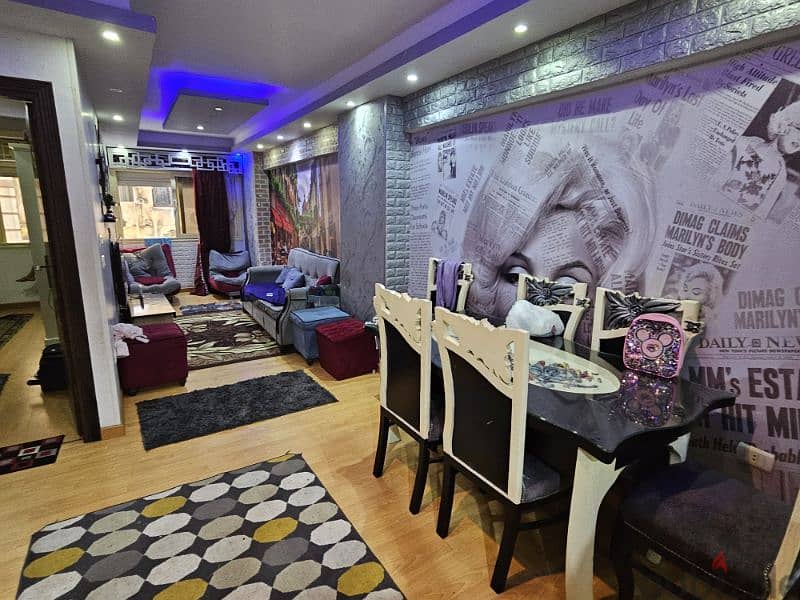 شقة مفروشة سوبر ديلوكس شارع خالد بن الوليد 0