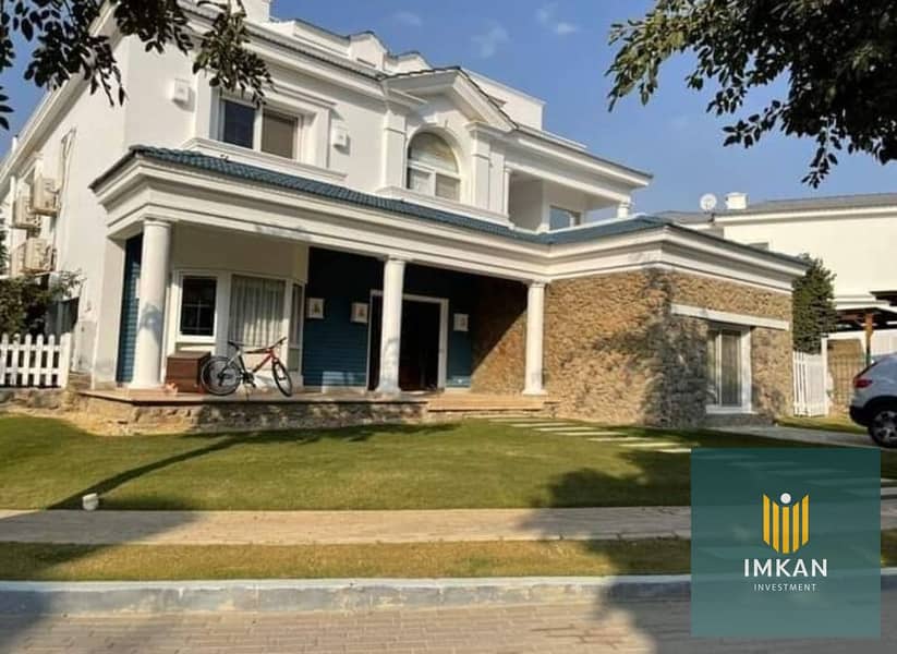 فيلا 717م للبيع فى كمبوند Mountain View 1 ماونتن فيو 1 فى التجمع الاول امام الرحاب 0