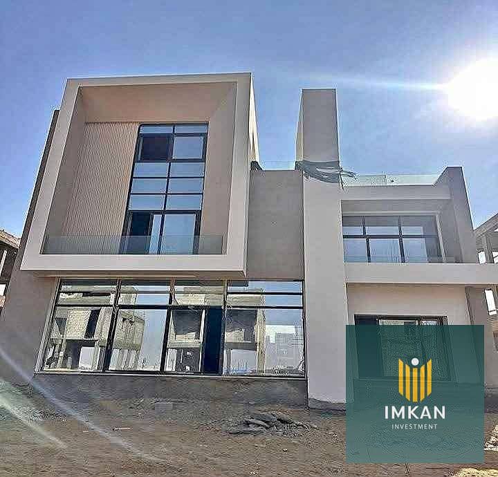 فيلا vip للبيع 404م بكمبوند سعادة - امام الرحاب - saada horizon - بالتقسيط علي 7 س أستلام فوري - كمبوند سعاده 0