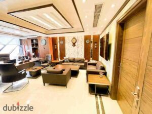 280,000 ج.م مقر اداري 270م بالفرش والتكيفات في وان قطامية الابراج الاداريه علي دائري المعادي مباشر