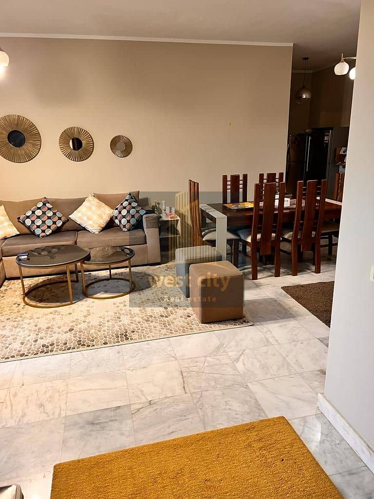 شقه غرفتين مفروشة مودرن للايجار في كمبوند كازا 0