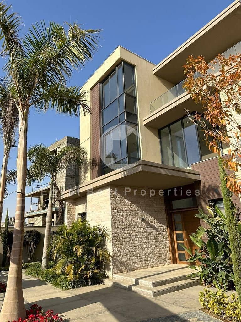 للبيع برايم فيلا مستقله استلام 2025 ذا إستيت، مدينة الشيخ زايد بمقدم 10% 0