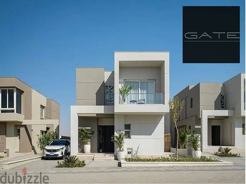 فيلا ببنتهاوس للبيع في كمبوند باديا بالم هيلز - type s - في موقع مميز داخل المشروع - استلام 2026 0