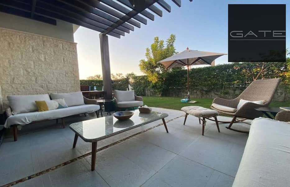 شقة بجاردن 144م استلام فوري لقطة للبيع باقل سعر في باديا بالم هيلز - لوكيشن مميز داخل المشروع ومساحات كبيرة تناسب العيلة والراحة 0