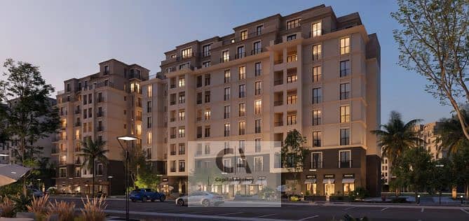 شقه للبيع في كمبوند هايد بارك في التجمع السادس بالقرب من زيد ايست او دفع مقدم 5% واقساط تصل الي 10 سنوات Hyde Park 0