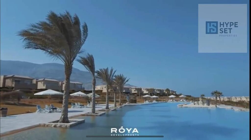 شاليه 100متر  غرفتين للبيع دايركت سي فيو  في تلال العين السخنه علي بعد دقائق من بورتو السخنه 0