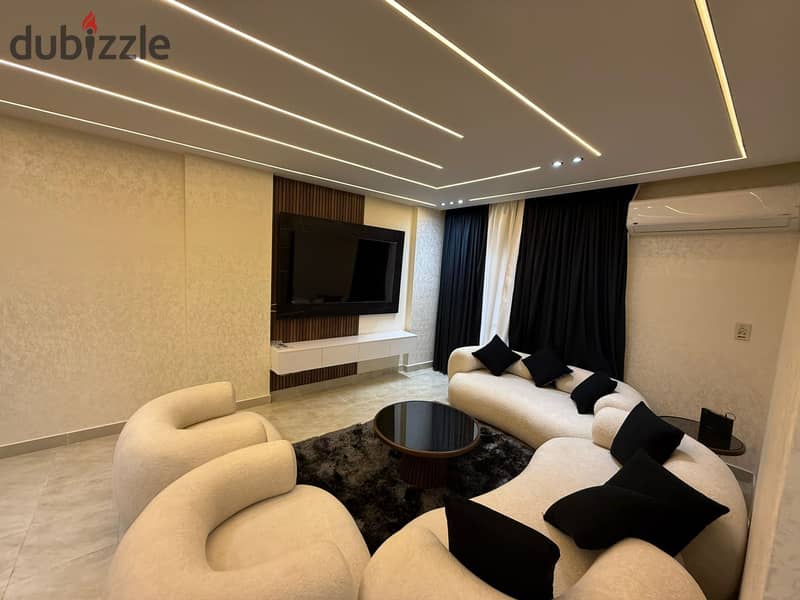 شقة تشطيبات خاصه بحاله اول سكن للإيجار في افضل مواقع الرحاب مدينة الرحاب - المرحلة السابعه 0