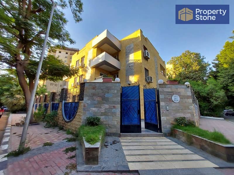 فيلا للإيجار ١٠٠٠متر في المعادي سرايات 0