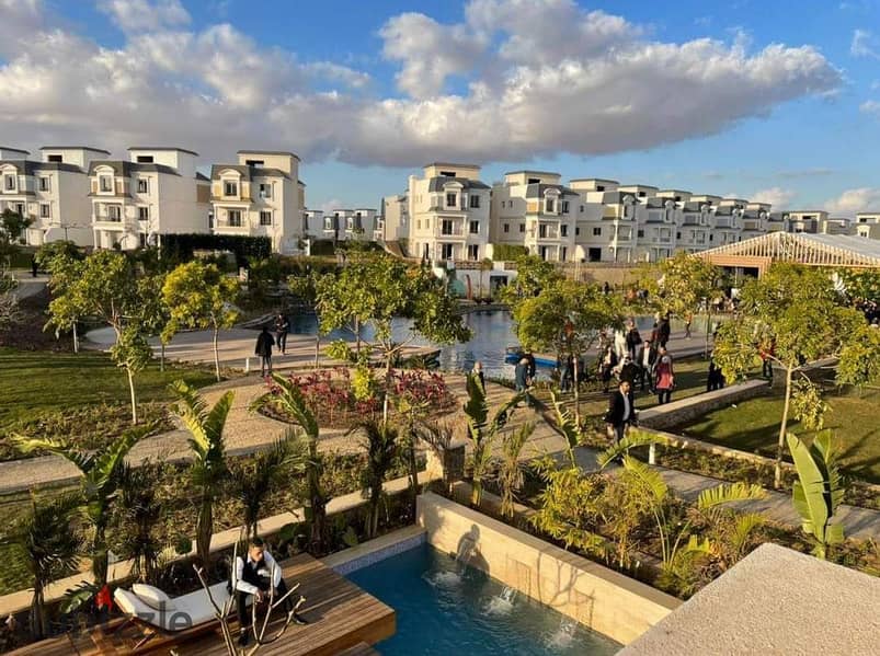 إستلم فورى فيلا بفيو لاند سكيب  فى ماونتن فيو أكتوبر بارك بجانب نيو جيزة ودريم لاند Mountain View October Park 0
