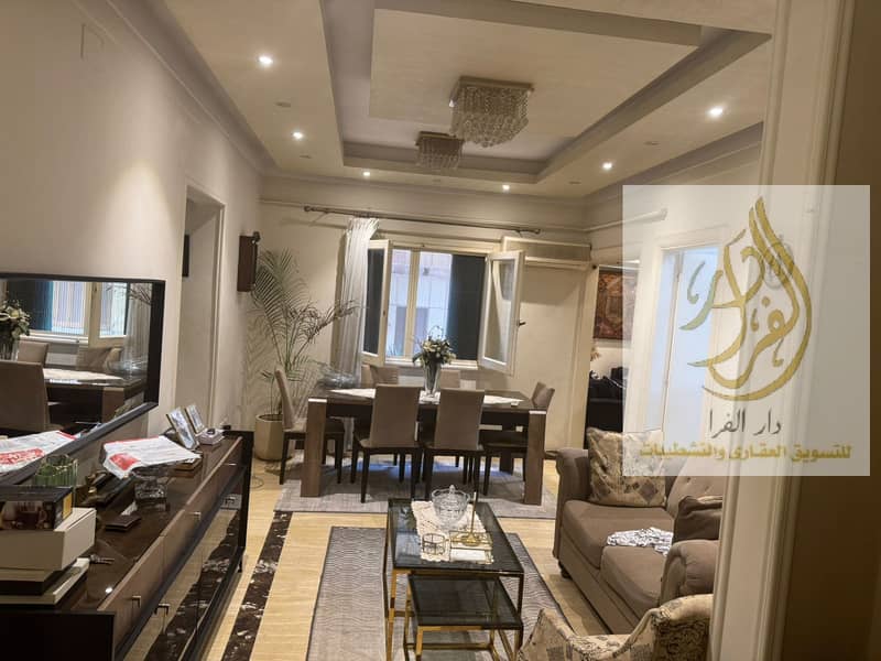 شقة للبيع خطوات من كورنيش النيل بالعجوزة 0