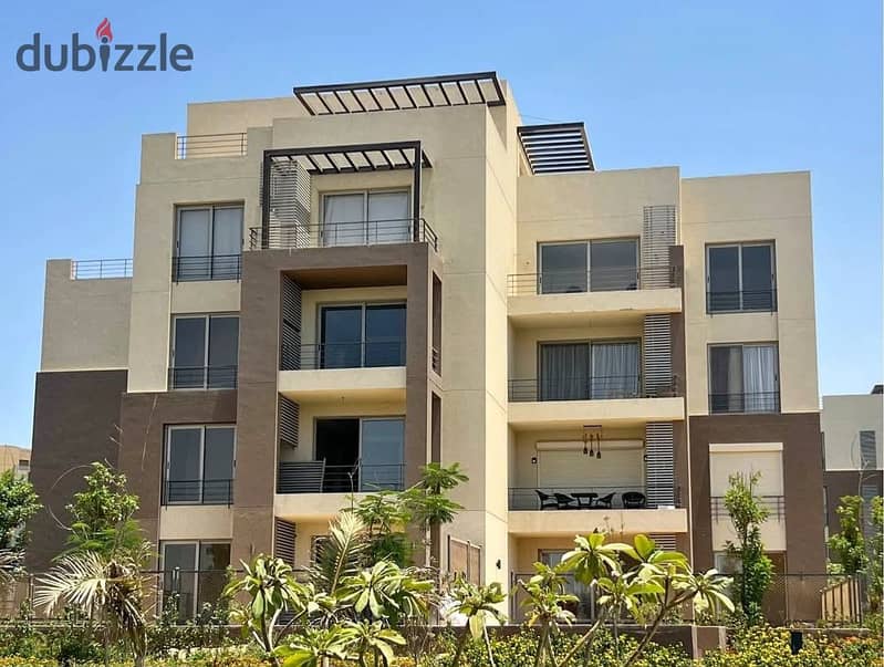 شقة متشطبة برايم لوكيشن فى بالم باركس بجانب بى اكس وجولف فيوز Palm Parks 0