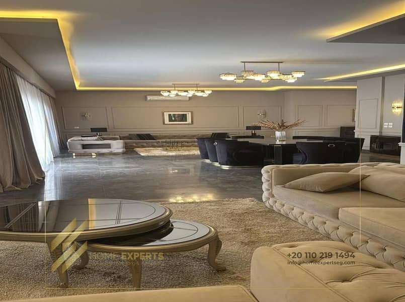 فيلا مستقلة مفروشة بأناقة للإيجار في قطامية  ديونز 0