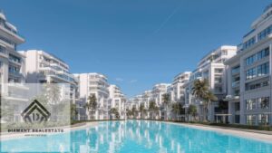 6,500,000 ج.م شقه 3غرف للبيع بفيو بانوراما علي اكبر لاجون في العاصمه باقل مقدم وبالتقسيط علي اطول فتره سداد