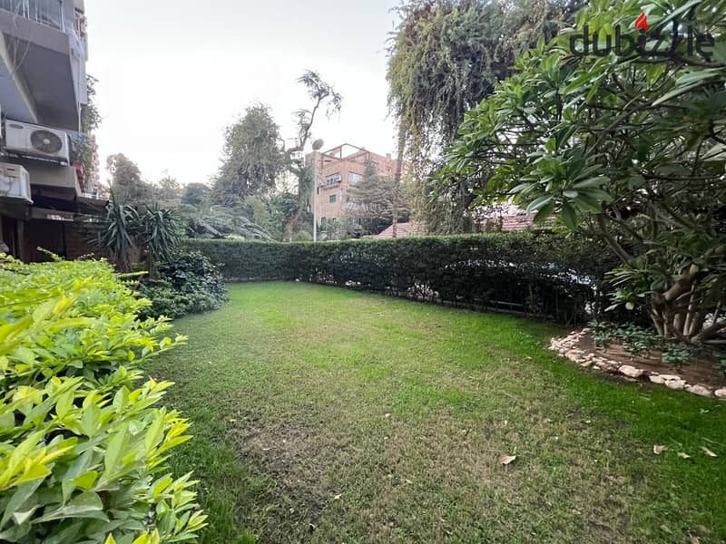 شقة مفروشة للايجار سرايات المعادى ارضى 0