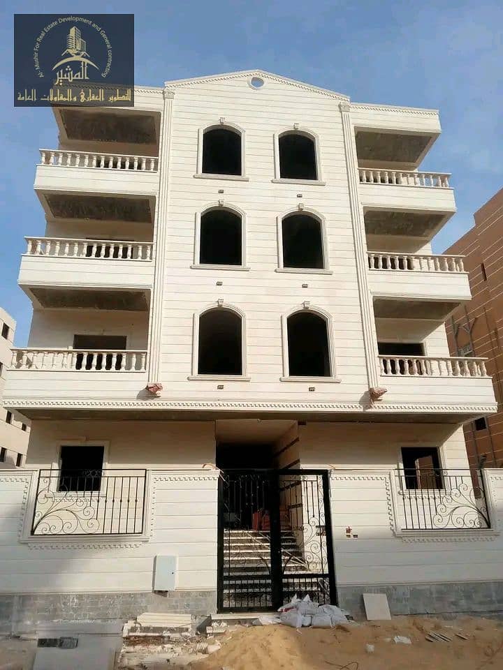 عمارة كاملة بالحي المتميز ناصة ممر تاني صف من طريق السويس 0