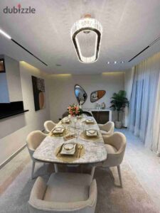 16,000,000 ج.م استلم فورا شقه كمبوند امورادا تشطيب كامل بفيو علي الجاردن