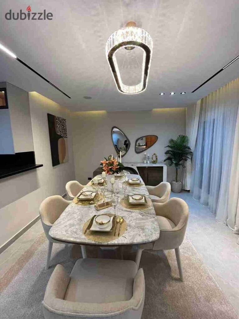 استلم فورا شقه كمبوند امورادا  تشطيب كامل بفيو علي الجاردن 0