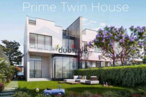 14,700,000 ج.م فيلا Twin House للبيع (المباني 402م + الأرض 245م) برج العرب الجديدة – كومباوند Malaaz (الحي الرابع المتميز)