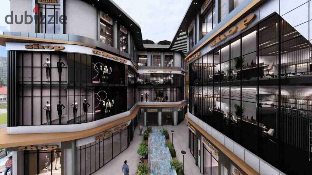 محل تجاري  للبيع– الدور الاول علي البلازا  – مساحه 18 م  – مول ركاز الشروق 3 0