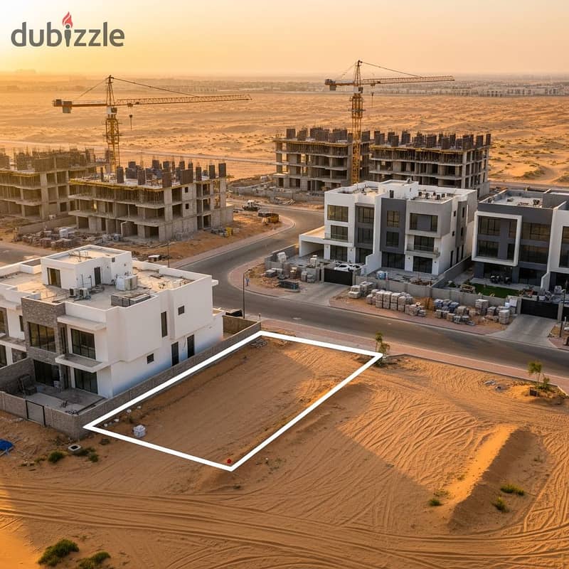 أرض عمارات 600م بسوهاج الجديدة المجاورة 38 قريبة من كمبوند جاردن سيتي وثانى قطعة من الطريق الرئيسي - موقع مميز وسعر تجاري Residential Land For Sale 0