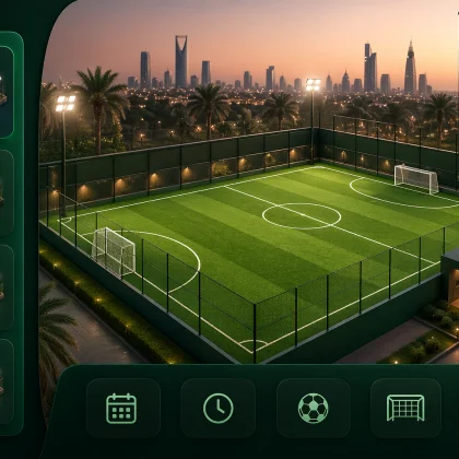 حجز الملاعب