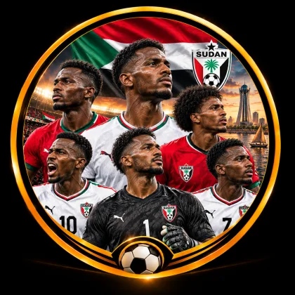 لاعبين السودان