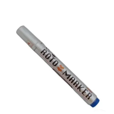 دستة ماركر Roto أزرق دائم (12 قلم) بحبر قوي وواضح للكتابة على جميع الأسطح