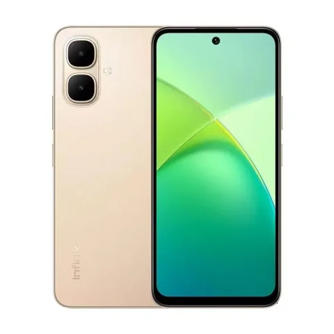 Infinix Smart 10 شريحتين اتصال – 64GB مع 3GB RAM – 4G LTE – لون Twilight Gold