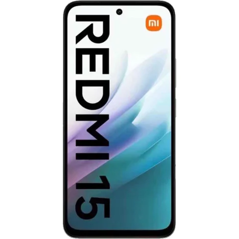 Xiaomi Redmi 15 4G شريحتين اتصال – 256GB مع 8GB RAM – لون Titanium Gray