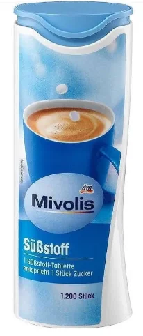 ميفوليس أقراص تحلية – بديل سكر للاستخدام اليومي – عبوة 1200 قرص