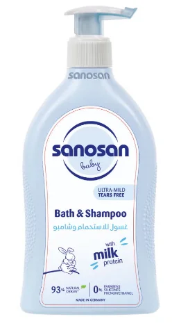 سانوسان غسول استحمام وشامبو 2 في 1 – عناية يومية بخطوة واحدة – 500 مل