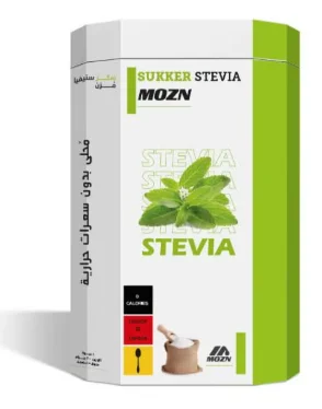 مزن سكر ستيفيا دايت – مُحلّي نباتي بدون سكر – 200 جرام