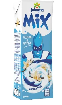 جهينه حليب فانيليا محلى مكس 200 مل – عبوة 27 قطعة بطعم غني ومحبب